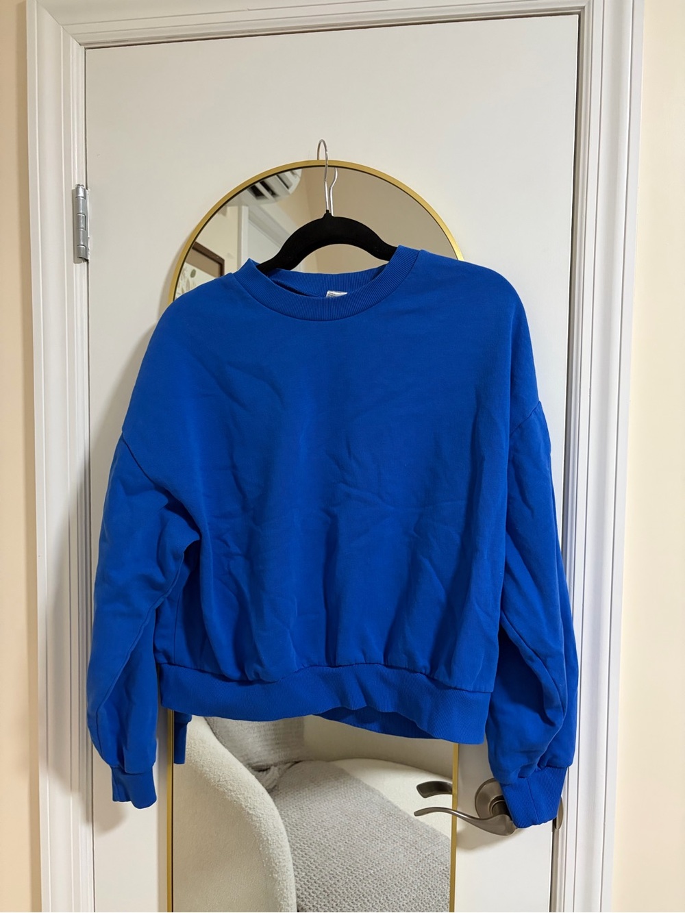 Royal Blue Crewneck Sweatshirt